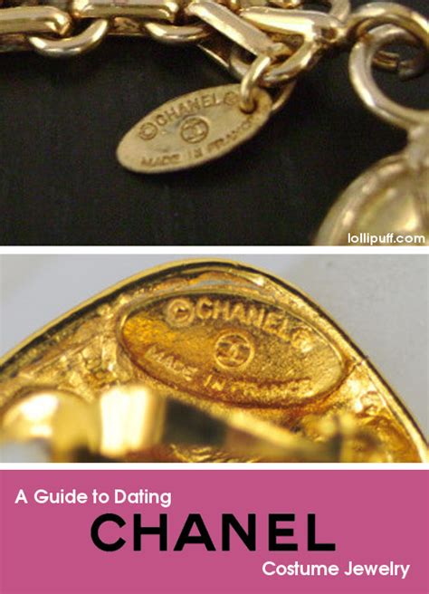 how to tell if a chanel necklace is real|real chanel jewelry markings.